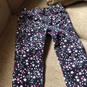 Toddler girls size 4 pants.